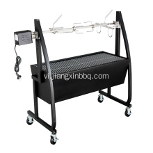 Deluxe BBQ Spit Roaster với Rotisserie Motor